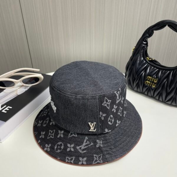 Louis Vuitton Monogram Denim Bucket Hat - Image 5