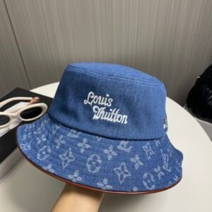 Louis Vuitton Monogram Denim Bucket Hat