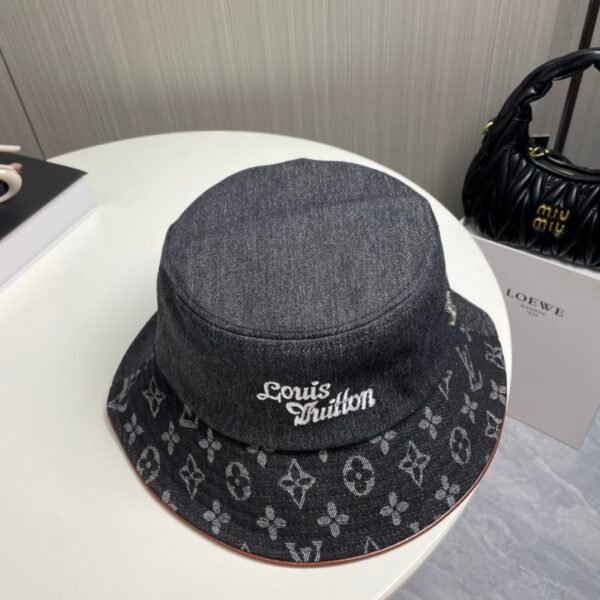 Louis Vuitton Monogram Denim Bucket Hat - Image 2