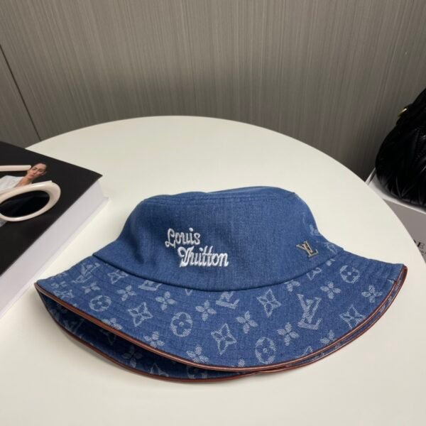 Louis Vuitton Monogram Denim Bucket Hat - Image 4