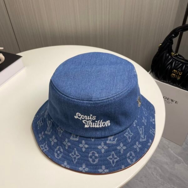Louis Vuitton Monogram Denim Bucket Hat - Image 5