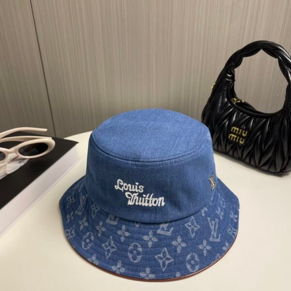 Louis Vuitton Monogram Denim Bucket Hat - Image 7
