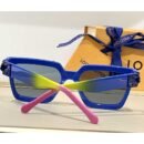 Louis Vuitton 1.1 Millionaires Square Sunglasses LV96006 (Blue)
