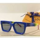 Louis Vuitton 1.1 Millionaires Square Sunglasses LV96006 (Blue)