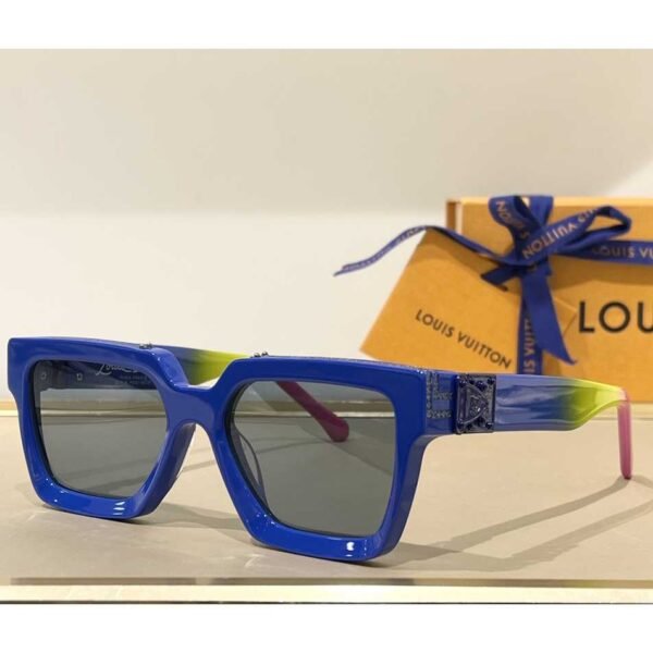Louis Vuitton 1.1 Millionaires Square Sunglasses LV96006 (Blue)