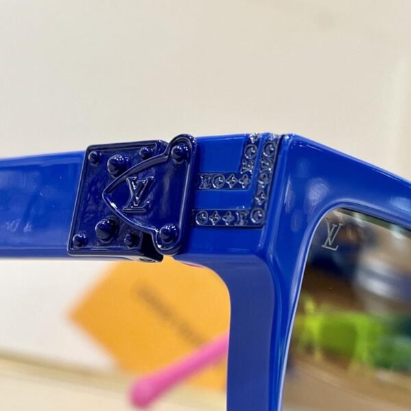 Louis Vuitton 1.1 Millionaires Square Sunglasses LV96006 (Blue) - Image 6