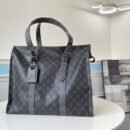 Louis Vuitton 2020 Monogram Eclipse Reverse New Cabas Zippe GM M45379