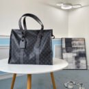 Louis Vuitton 2020 Monogram Eclipse Reverse New Cabas Zippe GM M45379
