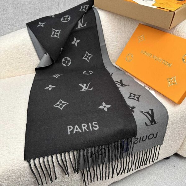 Louis Vuitton All About Monogram Scarf M79225 - Image 7
