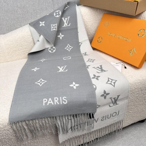 Louis Vuitton All About Monogram Scarf M79226 - Image 7