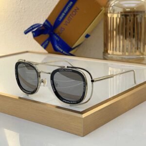 Louis Vuitton LV Super Vision Metal Pilot Square Sunglasses Z2213U