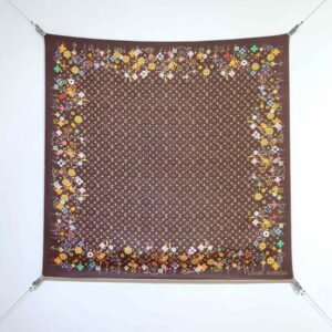 Louis Vuitton LV x TM Monogram Superflat Flowers Square 90