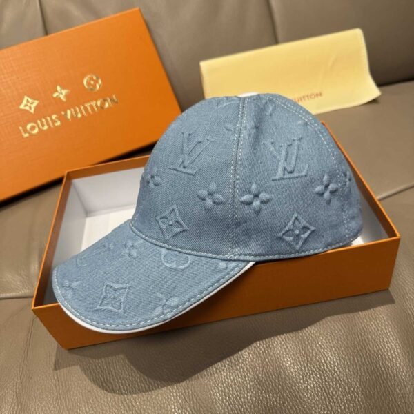Louis Vuitton Monogram Denim Cap - Image 4