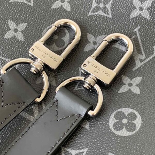 Louis Vuitton Monogram Eclipse Briefcase 39x28x11cm M40566 - Image 9