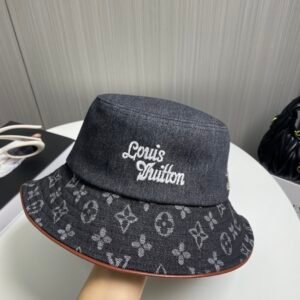 Louis Vuitton Monogram Denim Bucket Hat