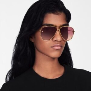Louis Vuitton The LV Pilot Sunglasses Z1621U