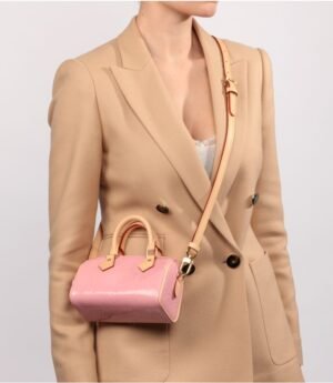 Louis Vuitton Nano Speedy Monogram Vernis Leather M81879