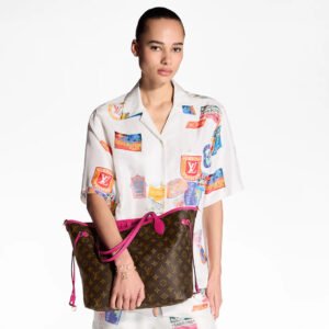 Louis Vuitton Neverfull Bandoulière Inside Out MM M12707
