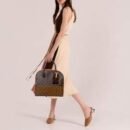 Louis Vuitton Monogram Canvas and Calfhair Iconoclasts Christian Louboutin Bag